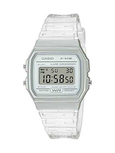 Casio F91W Series | Digital Watch | Water Resistant | LED Light | 1/100 SEC Stopwatch | Regular Time Keeping (HR, Min, SE...