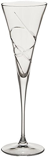 Lenox Adorn Crystal 2-Piece Toasting Flute Set, 2 Count, Clear, 7oz