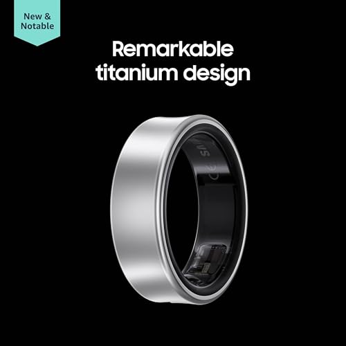 SAMSUNG Galaxy Ring, AI Smart Ring, Size First w/Sizing Kit, No App Subscription, Fitness Monitor, Sleep Tracker, Up to 7-...