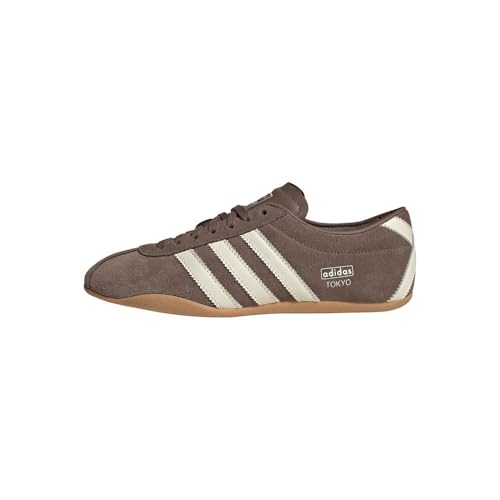 adidas Women's Tokyo W Earth strataOff White/Gum 3 7 US