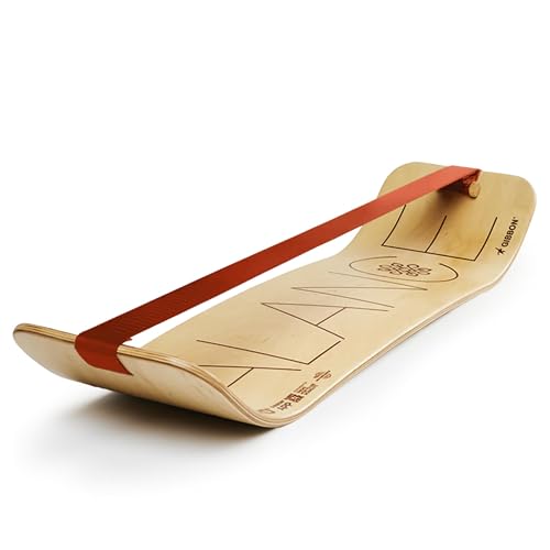 GIBBON SlackBoard - GiBoard Balance Board - Gift for Kids & Adults - 1 & 2 Line Options - Slackline Balance Trainer for Co...