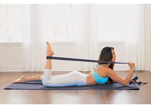 Clever Yoga - 7 Piece Yoga Kit for Women & Men, 6mm Cushioned Mat, 2 Blocks, Strap, Mat and Hand Towels & Carrying Bag - S...
