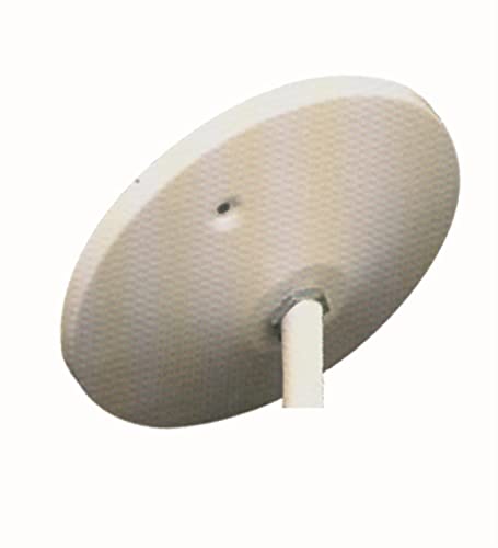 Cal Drop Ceiling SWIVAL Joint TOP Plate, Plastic, 5 x 5 x 1.5 inches, White, Model HT-294-S-TP-WH