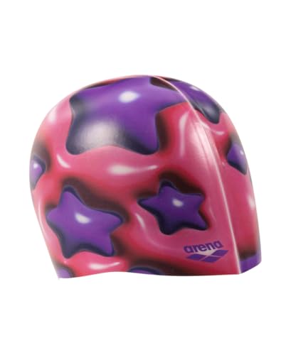 Arena HD Unisex Adult Elastic Silicone Swim Cap for Men and Women, Fitness Swimming Gear Soft and Stretchy Pool Bathing Cap