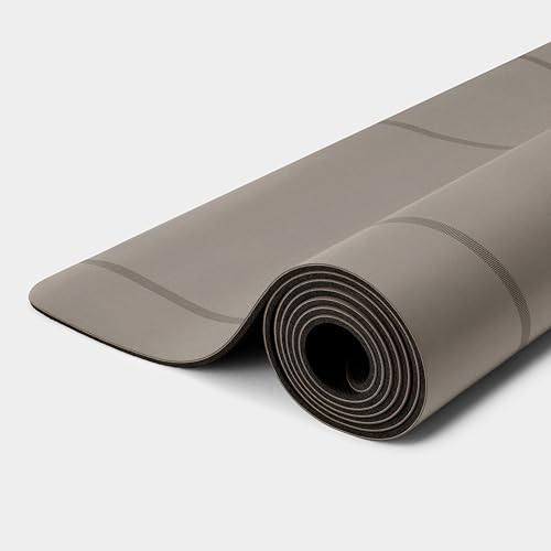 WeGym Yoga Mat, 4mm Cushioned Exercise Mat for Yoga, Pilates, Home Workouts - Anti Slip Polyurethane Suede Yoga Mat with C...