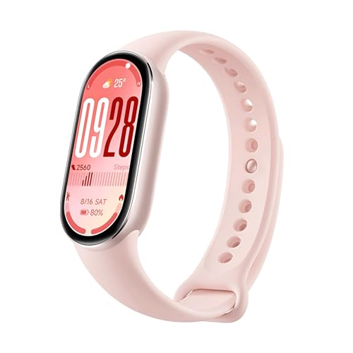 XIAOMI Mi Smart Watch Band 10, 5ATM Waterproof Fitness Step Tracker Sports Digital Smart Watch Health Band for Men Women, ...