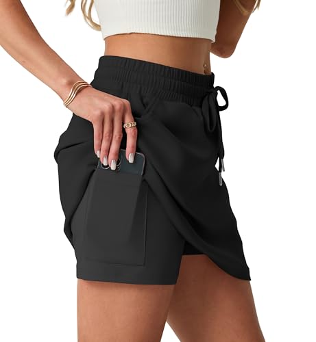 GRECERELLE 2026 Active Skirts for Women with Built-in Shorts and Pockets for Golf Tennis Hiking Workout Casual Skort