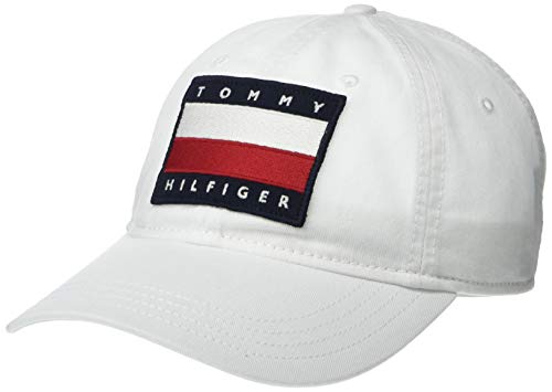 Tommy Hilfiger Mens Cotton Tony Adjustable Baseball Cap
