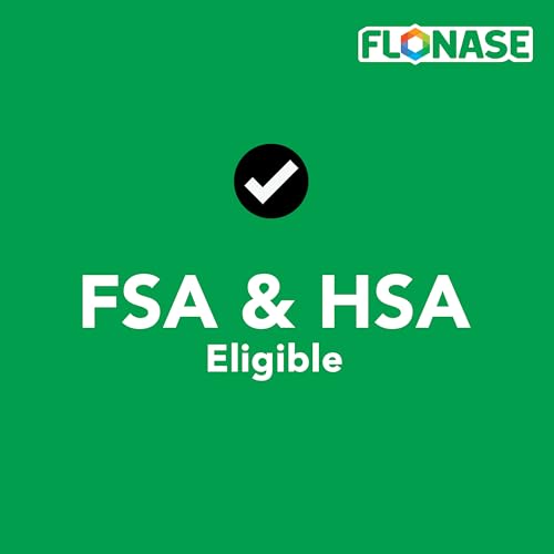 Flonase Allergy Relief Nasal Spray, 24 Hour Non Drowsy Allergy Medicine, Metered Nasal Spray - 144 Sprays (Pack of 2) - Fall and Seasonal Allergy Relief