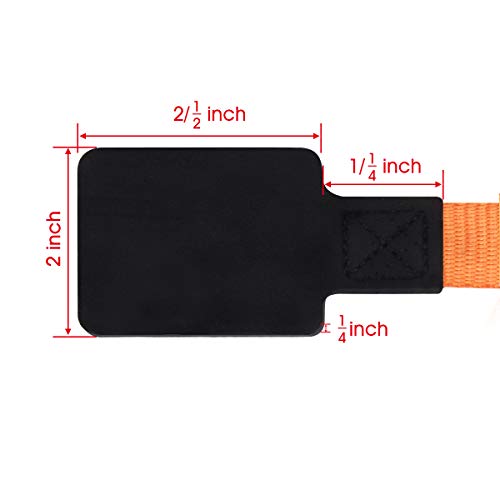 JCHL Sturdy 20-foot-by-1-inch Tie Down Strap Lashing Strap Cargo Tie-Down Strap Padded Cam Lock Buckle 1000lbs Capacity (...