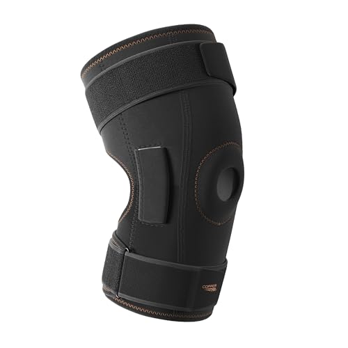 COPPER FIT® Natural Motion Knee Brace, TRI-PIVOT Hinge, Adjustable, One Size Fits Most