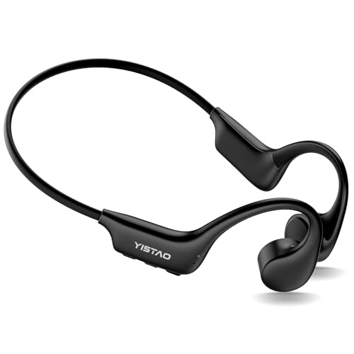 DEMICEA Open Ear Sport Headphones, Wireless Bone Conduction Earphones, Built-in 32GB MP3,with Mic, IP68, Sweat & Water Res...