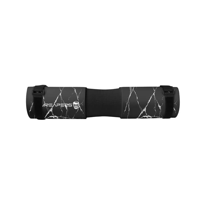 Gymreapers Barbell Squat Pad - Protective Bridge Pad For Hip Thrust, Squats, Lunges - Hip Support, Neck Protection For Bar (Marble)