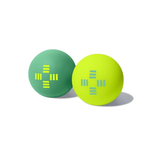 Pedestrian Project Foot Massage Balls (2-Pack) — Smooth Rubber Trigger-Point Tools for Plantar Fasciitis, Arch & Heel Pain...