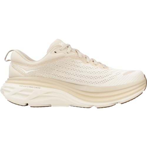 Hoka Men's Bondi 8 Shifting Sand/Vanilla 10.5 Medium