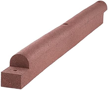 Playsafer 4' Flexible Interlocking Rubber Edging for Playgrounds (1 Pack, Terra Cotta)