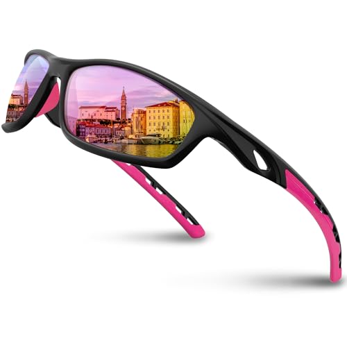RIVBOS Sunglasses for Men Women Polarized UV Protection Sports Fishing Driving Shades Cycling RB833