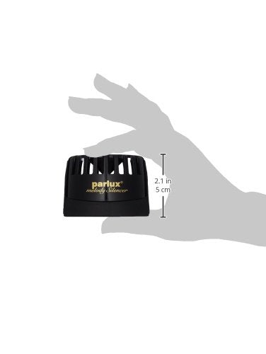 Parlux Melody Silencer Hair Dryer Attachment for Noise Reduction. Compatible with Parlux Hairdryers. Lightweight for Salon & Hom