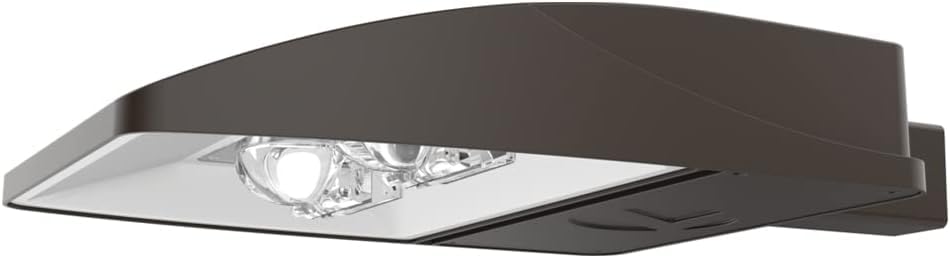 Lithonia Lighting Led Outdoor Area Light  Led Parking Lot Light With Adjustable Brightness  4000K Cool White  Mvolt  Round Or Square Pole Mounting  Replaces 150W To 250W Hid  Dark Bronze Finish