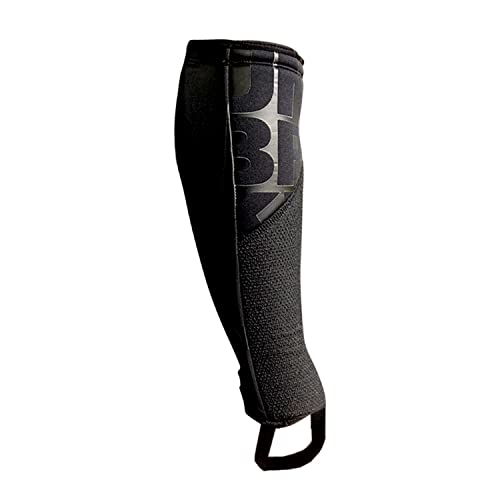 Unbrokenshop.com UNBROKENSHOP Shin Sleeves Pro Black 7mm Neoprene, Weightlifting, Deadlift, Rope Climb, Box Jumps for Men ...