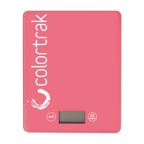 Colortrak Digital Scale, Tempered Glass Scale for Measuring Fits Most Color Trays and Stations, Measures Quantities in lb,...