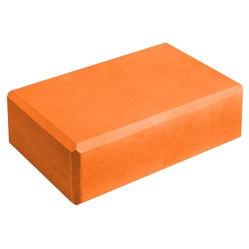 Hello Fit 3" Yoga Block, 10 Pack Bulk EVA Foam Yoga Blocks, Firm and Supportive Yoga Brick, Balance Foam for Stretching, P...