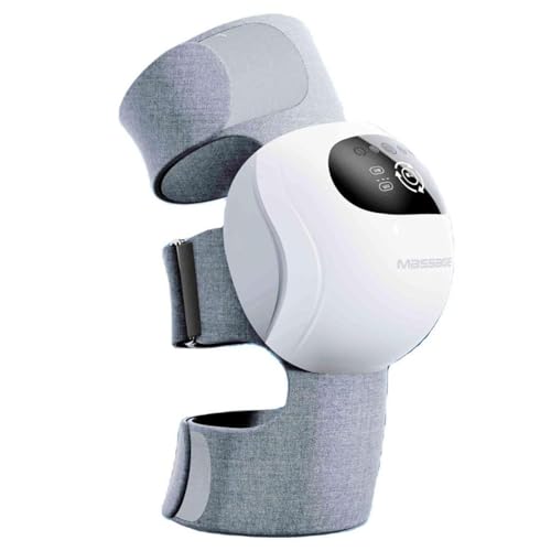 Knee Doctor. Portable Knee & Leg Massage Therapy. 3 Heating Levels, 3 Vibration Intensities + Pulse 360° Knee Relief. Rech...