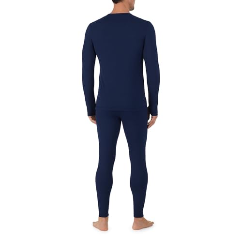 Cuddl Duds Thermal Underwear Shirt and Leggings Set for Men - Heavyweight Fleece Lined Long Johns - Winter Clothes Base Layer