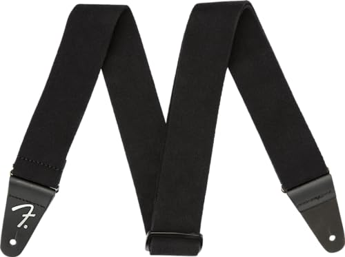 Fender SuperSoft Guitar Strap, 2in, Black