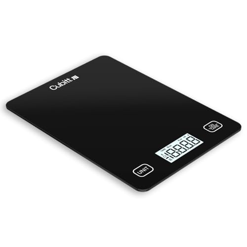 CUBITT Smart Kitchen Scale, Bluetooth Food Scale with Nutritional Calculator for Keto, Macro and Calorie, Digital Grams an...