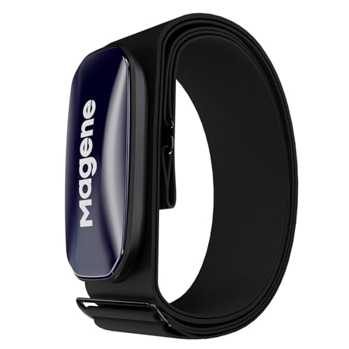 Magene H613 Heart Rate Monitor Chest Strap with Precise Tracking, Bluetooth & ANT+ Connectivity, 17h Offline Storage, IPX7...