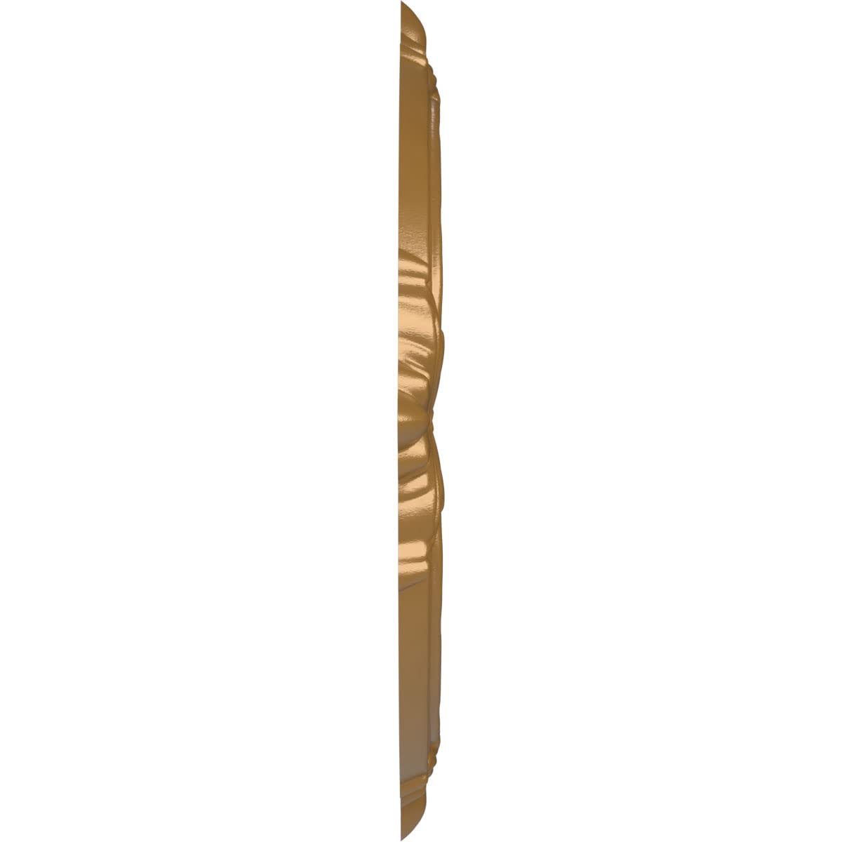 Ekena Millwork Cmp19Atcgh Attica Thermoformed Pvc Ceiling Medallion (Fits Canopies Up To 6 3/4), 19Od X 3 1/2Id X 1P, Metallic G