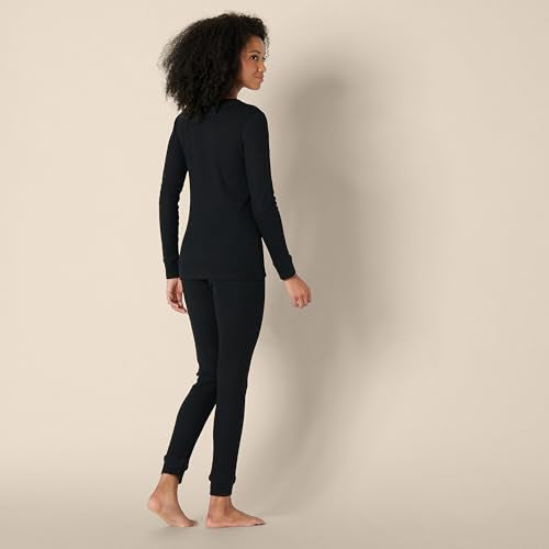 Amazon Essentials Women's Waffle Slim Fit Pajama Set, 2 Piece Long Sleeve