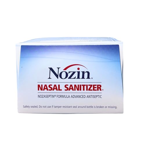 Nozin® Nasal Sanitizer® Antiseptic 12mL Bottle | Kills 99.99% of Germs | 60+ Applications | Trusted by Hospitals | Made in The USA