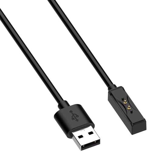 E ECSEM Magnetic Charger Cable Intended for COROS Heart Rate Monitor Armband, 3.3Ft Replacement High Speed USB Charging Ca...