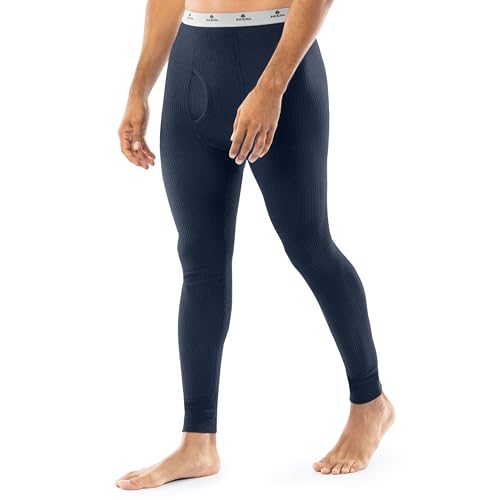 Indera Men's Traditional Waffle Thermal Long Johns Underwear