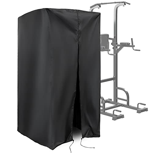 Guisong Protective Cover for Pull Up Bar Station, Waterproof& Dustproof Cover for Power Tower/Pull Up Dip Station-Indoor o...