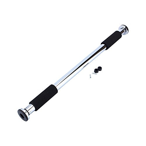 Adjustable Chin Up Multi Purpose Indoor Gym Pull Up Electroplate Steel,Variety of Possible Exercises with Secure Foam Pads...