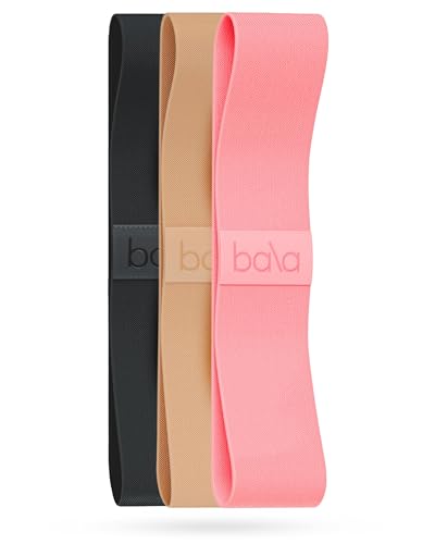 Bala Booty Bands Resistance Bands for Women & Men - Elastic Exercise Bands for Working Out - Wrist, Ankle, Legs & Booty Ba...