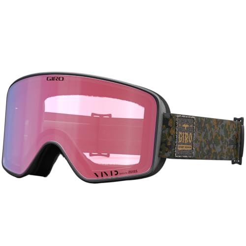 Giro Method Ski Goggles - Snow Goggles for Men, Women & Youth - Quick Change with 2 VIVID Lenses - Anti-Fog Vent Tech - OTG