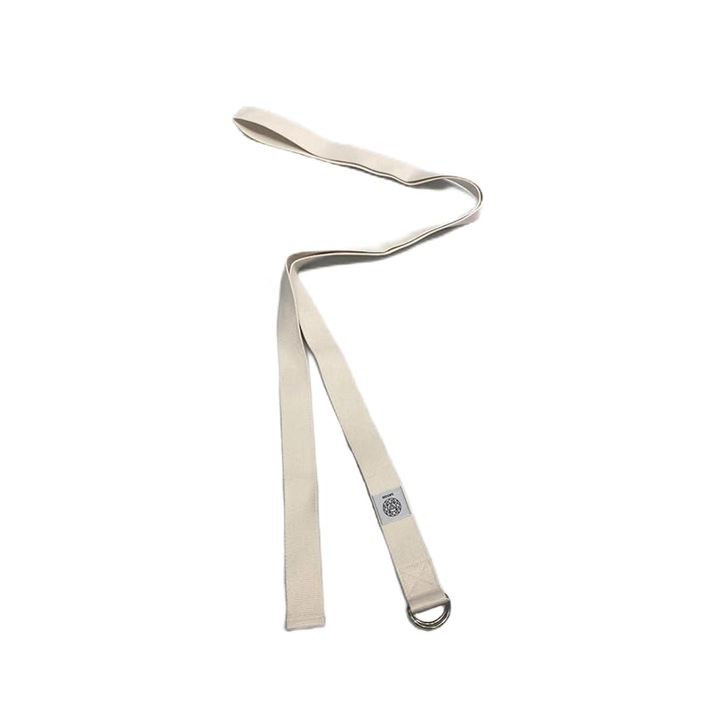 Satori Concept Yoga Strap for Stretching, Exercise, Flexibility Training, Durable Cotton with Double D-Ring, Improves Flex...