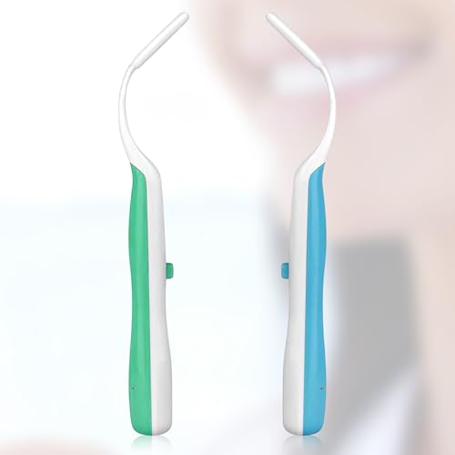 LED Dental Mirror with Light – Oral Inspection Tool for Teeth, Gums & Tongue – Anti-Fog Reusable Mouth Mirror for Home Dental Care, Hygiene Check & Oral Cleaning – Dentist Tools by ARSUK – 2 Pack