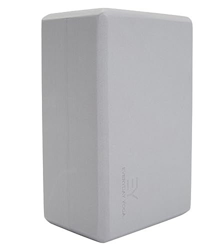 Everyday Yoga Premium Foam Block - Non-Slip High-Density Yoga Block for Balance, Stability & Stretching, EVA Foam Support,...