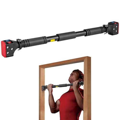 leikefitness Pull-Up Bar For Door Frame Chin Up Bar Upper Body Workout Adjustable Portable Training Pull-Up Bars Bars with...