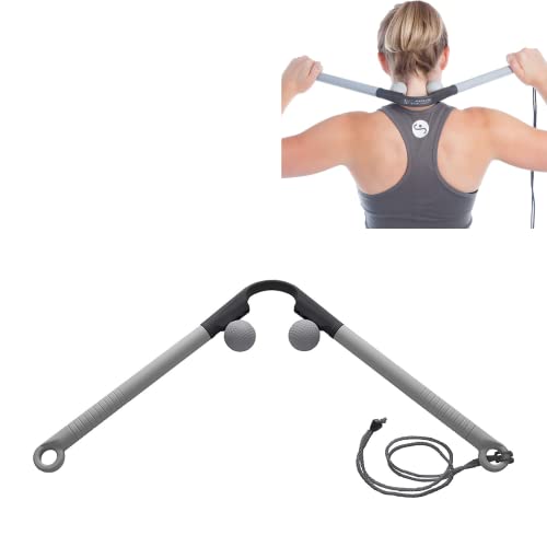 Body Back AccuMassage - Dual Pressure Point Massage Tool & Massage Hammer - 2 in 1 Design - Shiatsu Neck Massager Tool, Go...