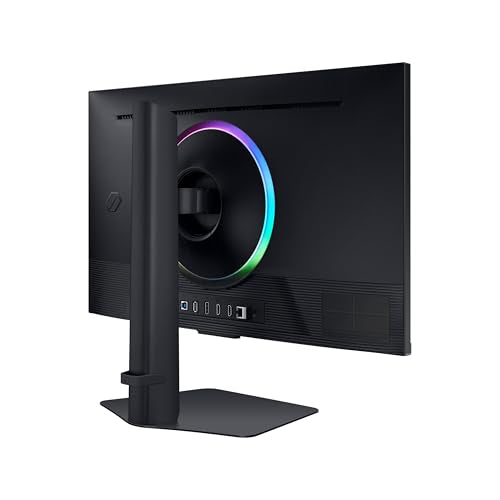 Samsung 27” Odyssey G7 (G70D) 4K UHD IPS 144Hz 1ms(GtG) Smart Gaming Monitor, G-Sync Compatible, AMD Freesync Premium, Vivid Colors, Adjustable Stand, Black Equalizer, LS27DG702ENXZA