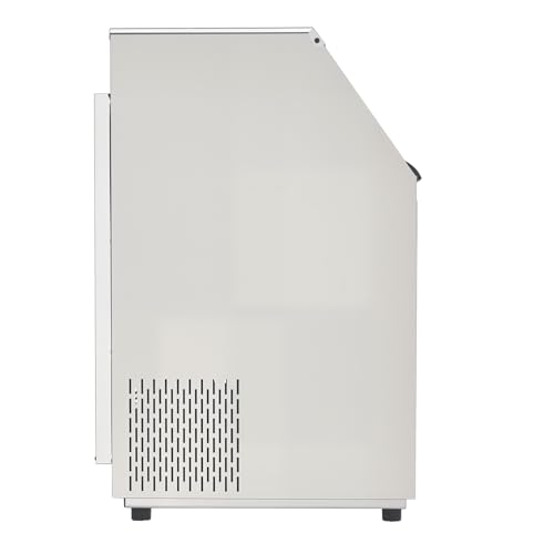 VEVOR Commercial Ice Maker, 440lb/24h Ice Maker, Storage Capacity, 120lbs, 160 Ice Cubes in 15min, LED Digital Display Freestanding Self-Cleaning for Bar Office Restaurant