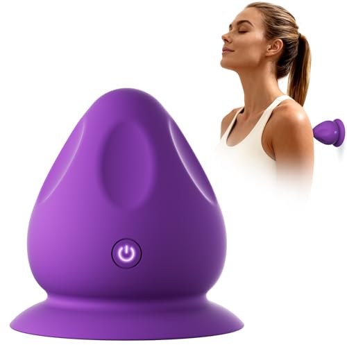 MANFLY Mountable Massage Ball with Suction Base, Sports Relaxation Muscle Massage Tool, Deep Tissue Trigger Point Massager...