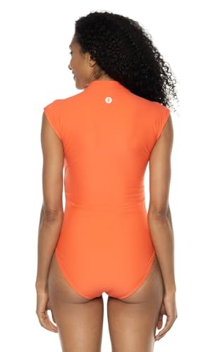 Cap Sleeve Swimsuit - UPF 50+ Sun Protection - Sweetwater