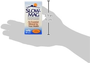 Slow Mag Magnesium Chloride and Calcium, 60 Tablets each (Value Pack of 3)